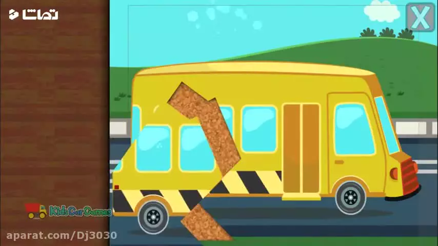 ماشین بازی کودکانه جدید : پازل ماشین ها : دانلود ماشین بازی کودکانه کم حجم
