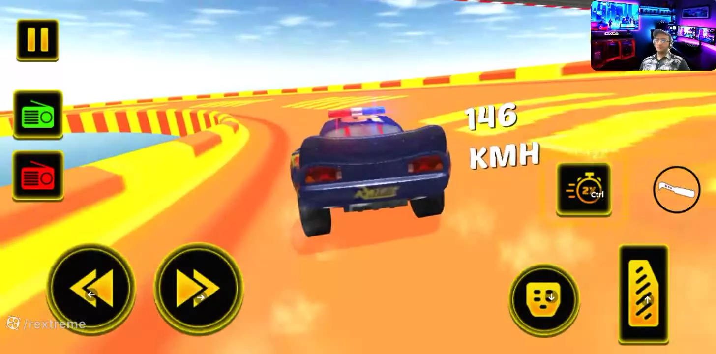 ماشین پلیس و سقوط به آب در ماشین بازی کودکانه جدید مک کویین گیم پلی