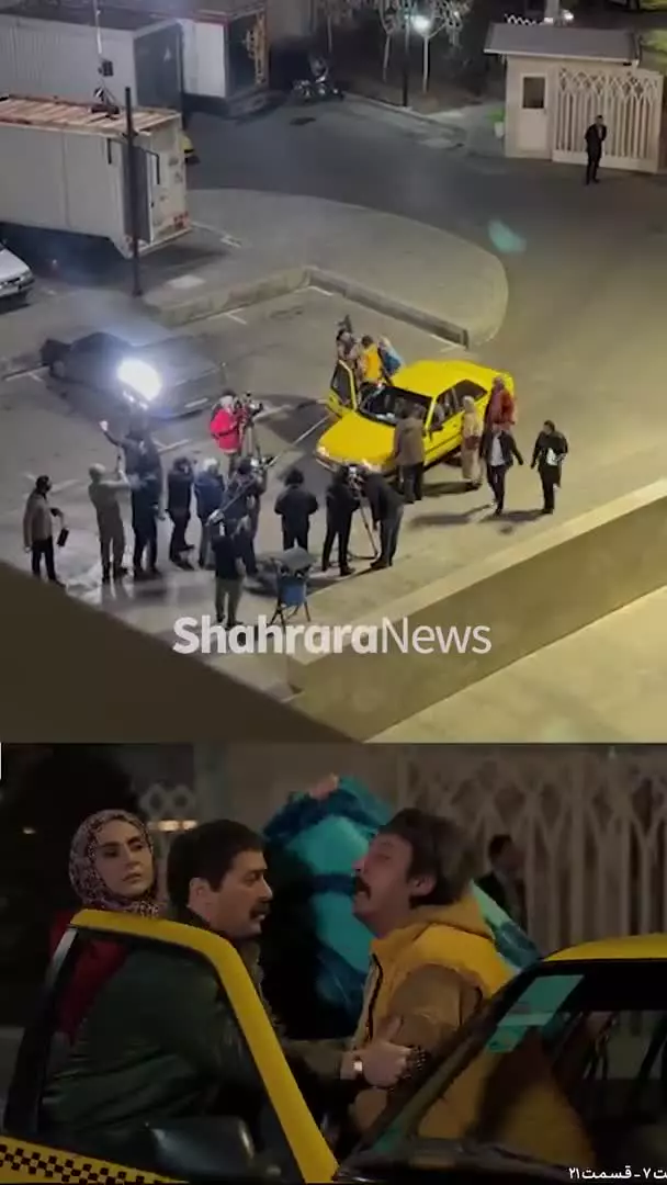 پشت صحنه پایتخت7 در بیمارستان مشهد