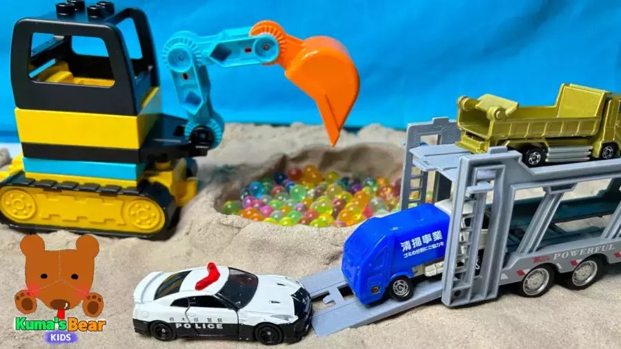 ماشین بازی کودکانه جدید _ اسباب بازی جدید _ سرگرمی کودک