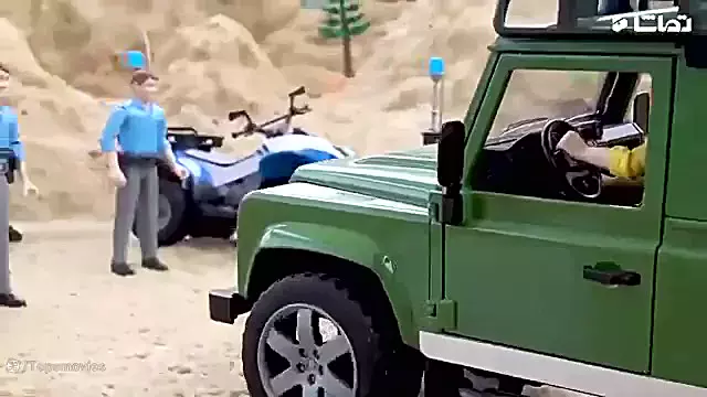 فیلم ماشین بازی کودکانه پسرانه جدید 221  عملیات پل سازی با ماشین سنگین