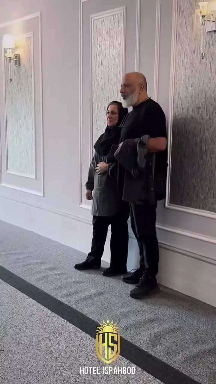 امیر جعفری در پشت صحنه پایتخت ۷ شکار شد