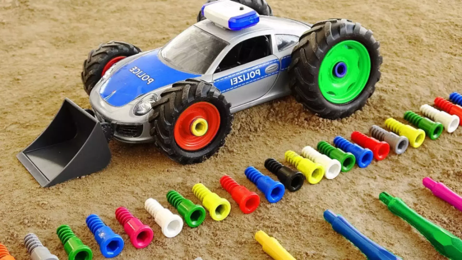 ماشین بازی کودکانه جدید - سرگرمی کودک - ماشین اسباب بازی - ماشین پلیس -کامیون