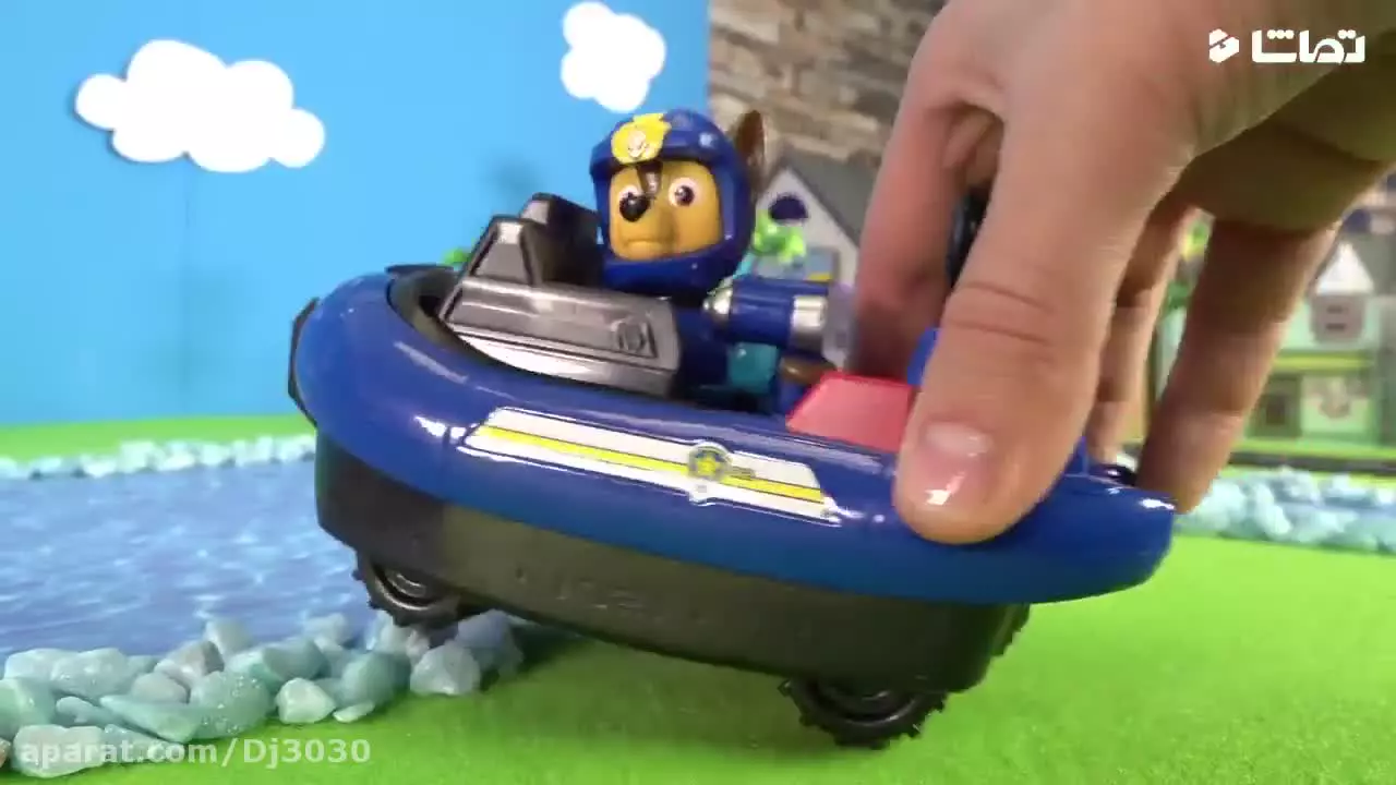 بازی آتش نشانی کودکانه با سگهای نگهبان - ماشین بازی کودکانه جدید