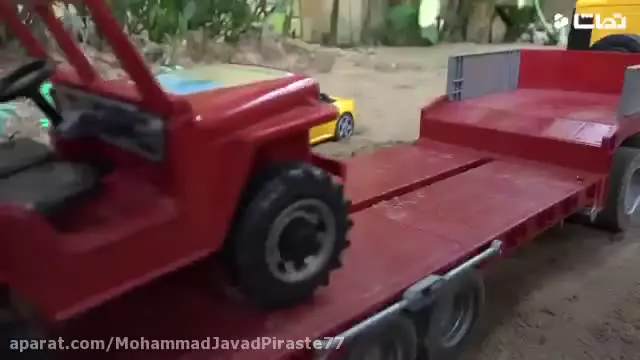 فیلم ماشین بازی کودکانه جدید : حمله تمساح وحشی : ماشین سنگین