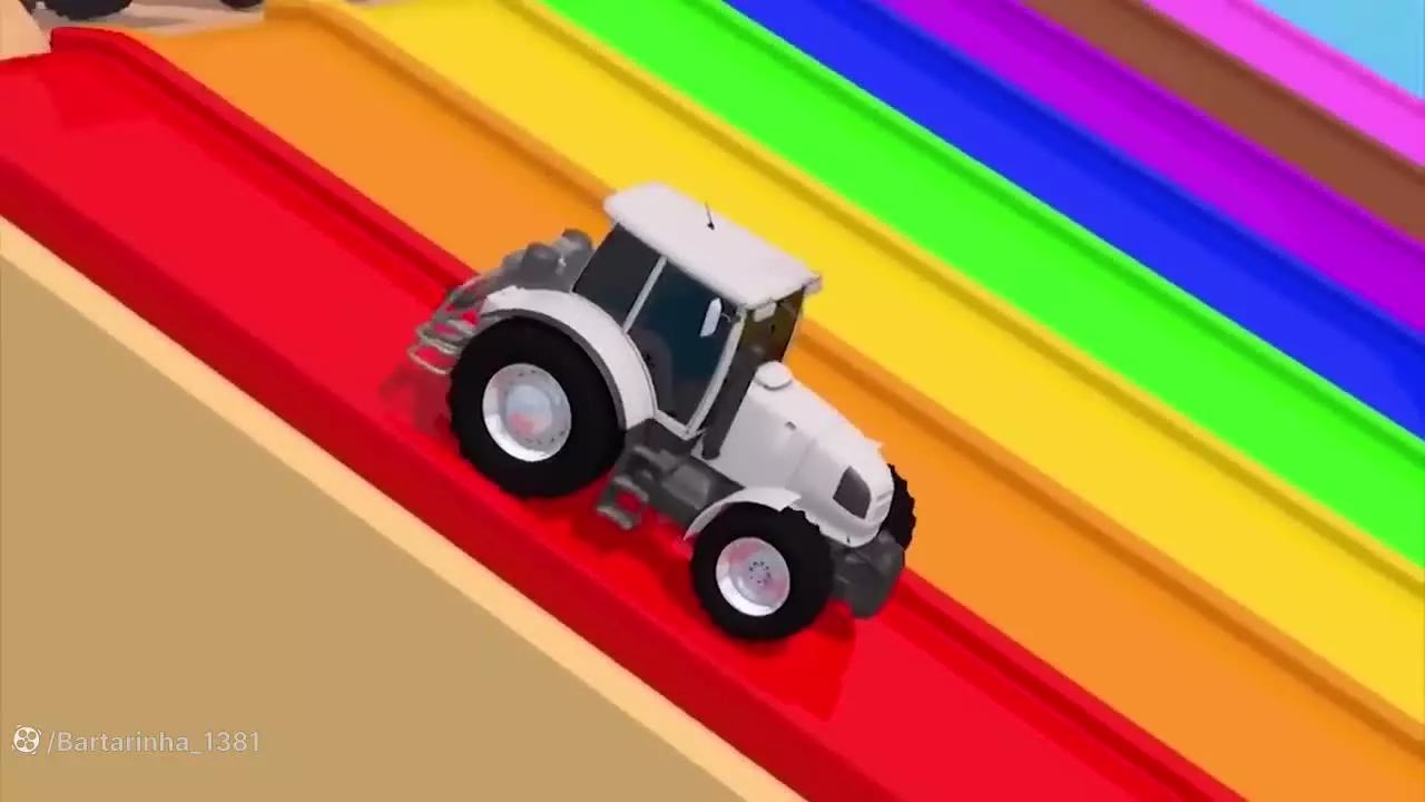 کارتون شهر ماشین ها - ماشین بازی رنگارنگ - ماشین بازی کودکانه جدید