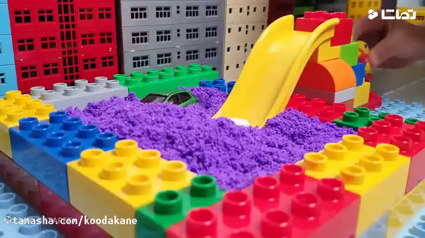 ماشین بازی کودکانه جدید :سرسره بازی