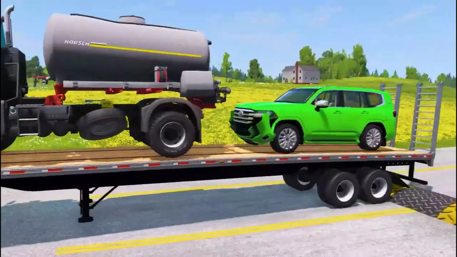 کارتون ماشین بازی - ماشین بازی طولانی - ماشین بازی کودکانه جدید