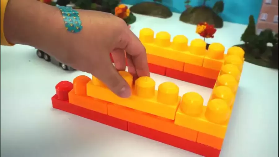 کارتون ماشین بازی کودکانه جدید : ساخت جاده رنگین کمانی