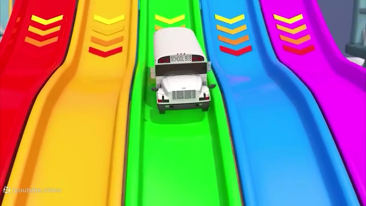 کارتون ماشین بازی کودکانه - آموزش رنگ ها - ماشین بازی کودکانه جدید