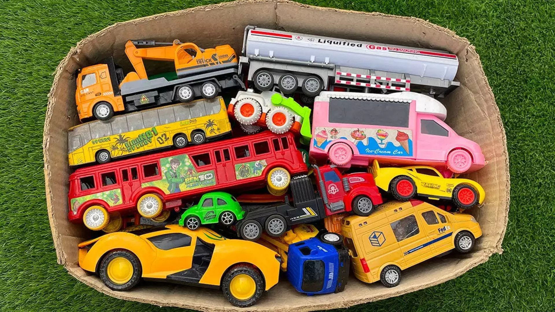 ماشین کوچولوها _ ماشین اسباب بازی _ ماشین بازی کودکانه _ کارتون جدید