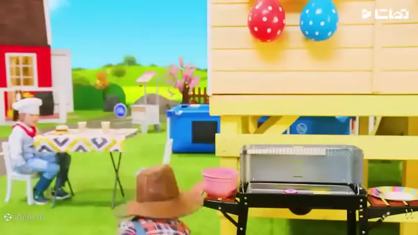 بچه ها در لباس پلیس و آتش نشان : فیلم ماشین بازی کودکانه جدید