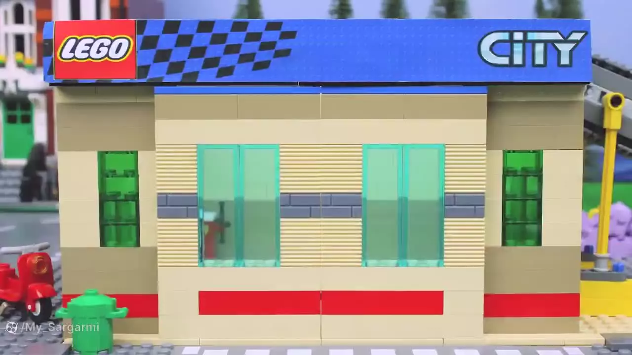 ماشین بازی بچه ها - ماشین اسپرت - مسابقه ماشین های لگو - ماشین بازی کودکانه جدید