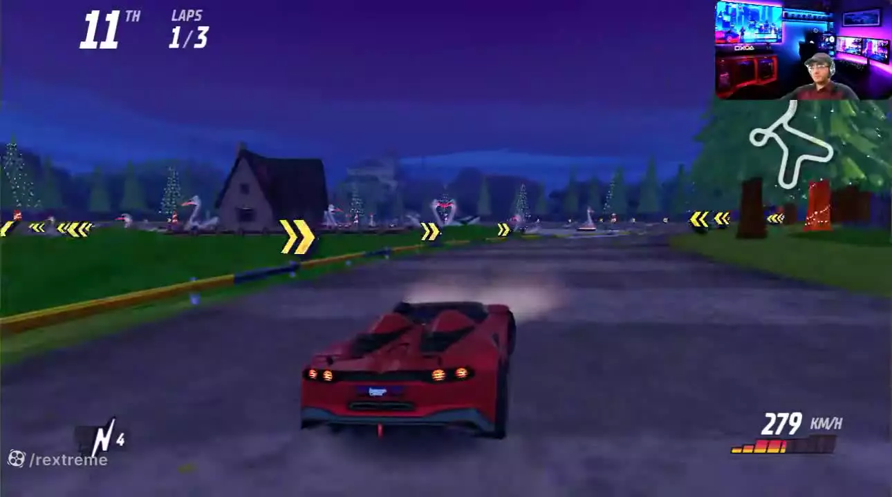 ماشین سواری در شب های برزیل در ماشین بازی کودکانه جدید و سرگرمی