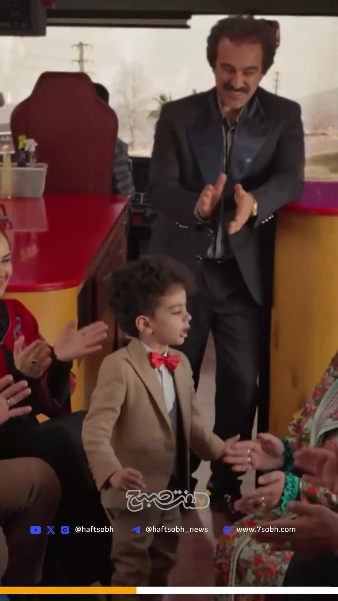 رقص مازندرانی نقی و سالار در پشت صحنه پایتخت