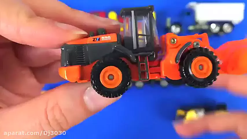 ماشین بازی کودکانه جدید : آشنایی با انواع ماشین های ساخت و ساز