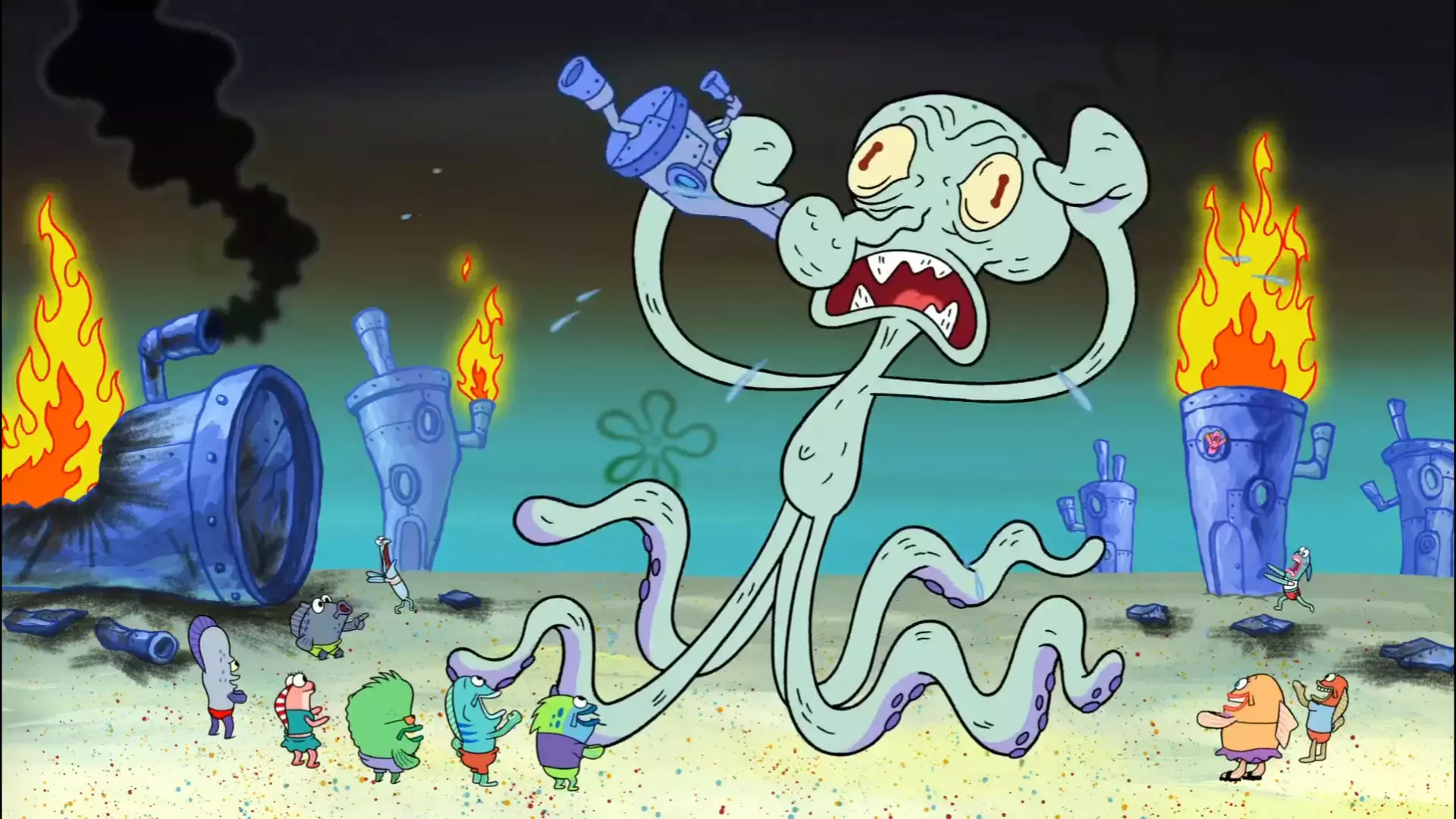 باب اسفنجی دوبله فارسی قسمت جدید - کارتون باب اسفنجی طولانی - بخواب که میبازی