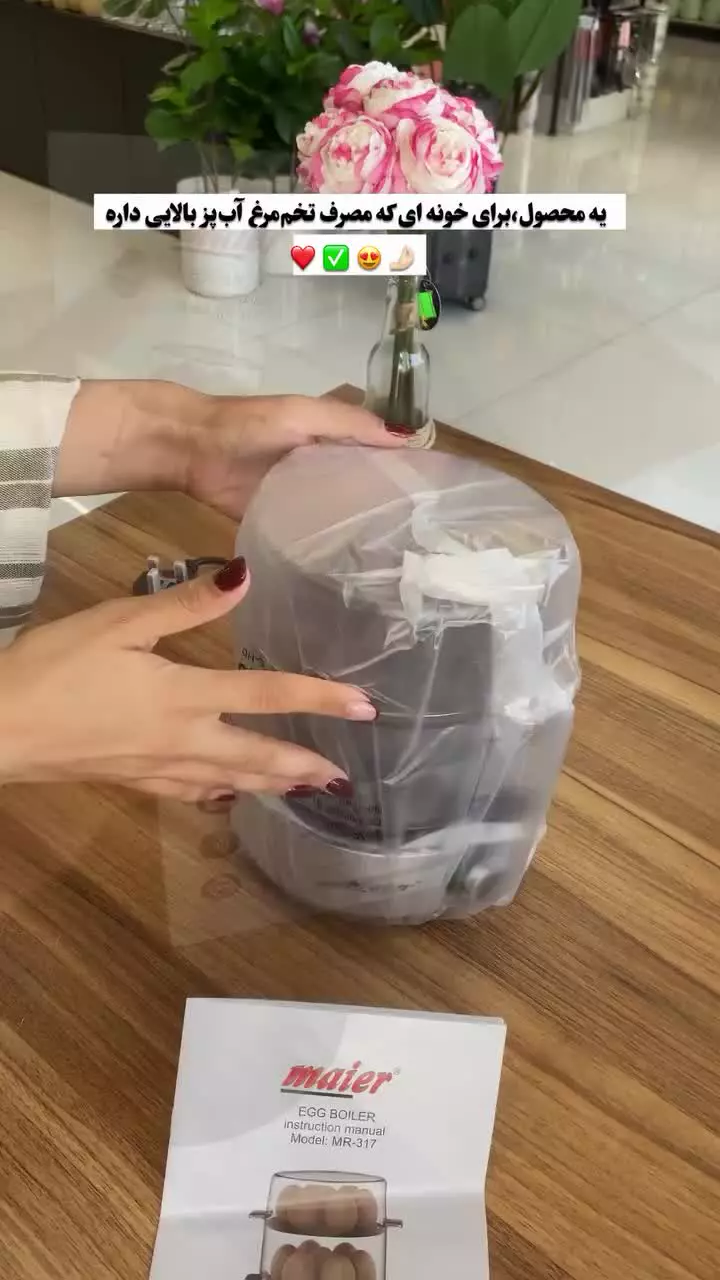 تخم مرغ پز مایر مدل mr-317