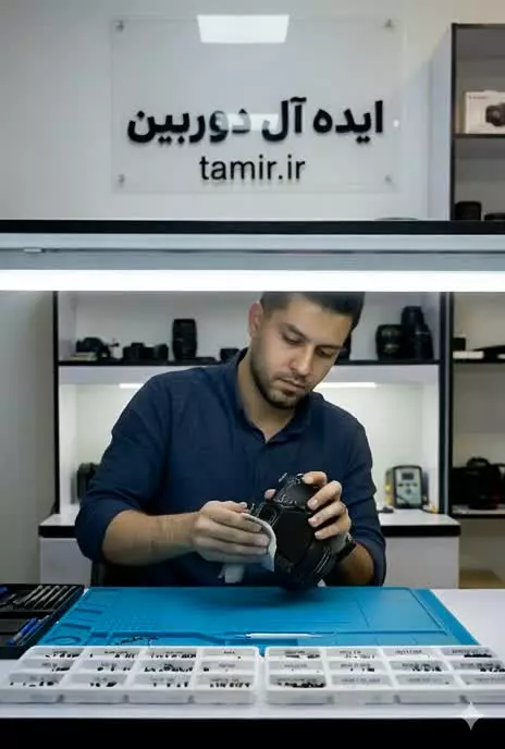 تعویض و تعمیر ال سی دی دوربین و صفحه نمایش و تاچ