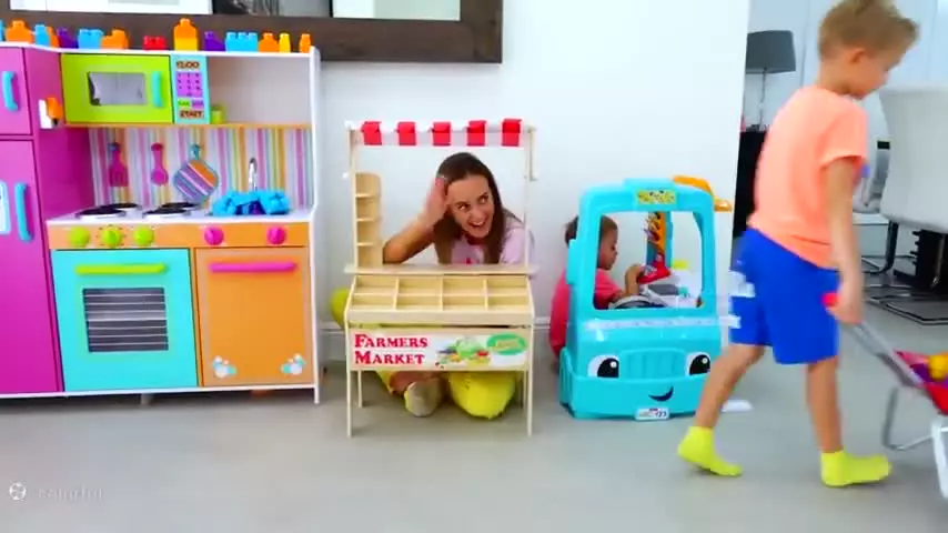 ولاد و نیکی-نیکی چالش جدید مامان و کریس-کارتون ولاد ونیکی جدید- کودک ولادو نیکی