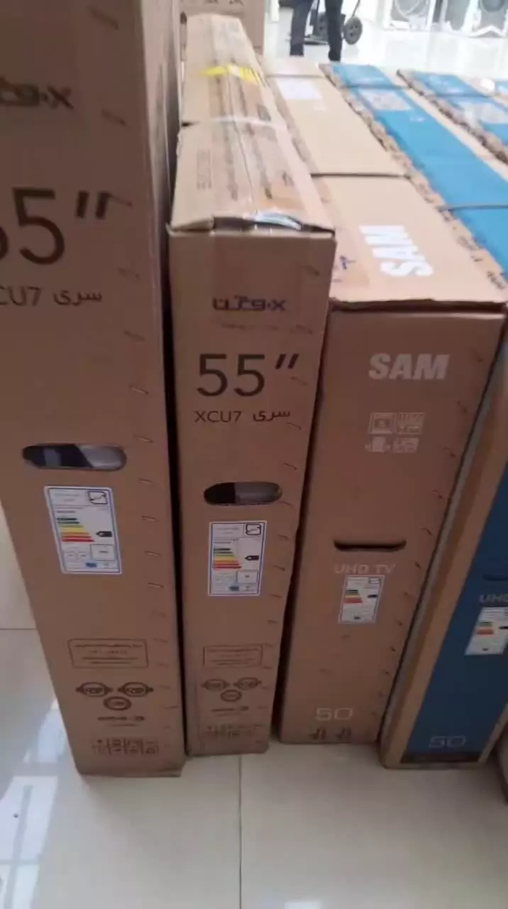 تلویزیون های سام و ایکس ویژن در تعداد زیاد