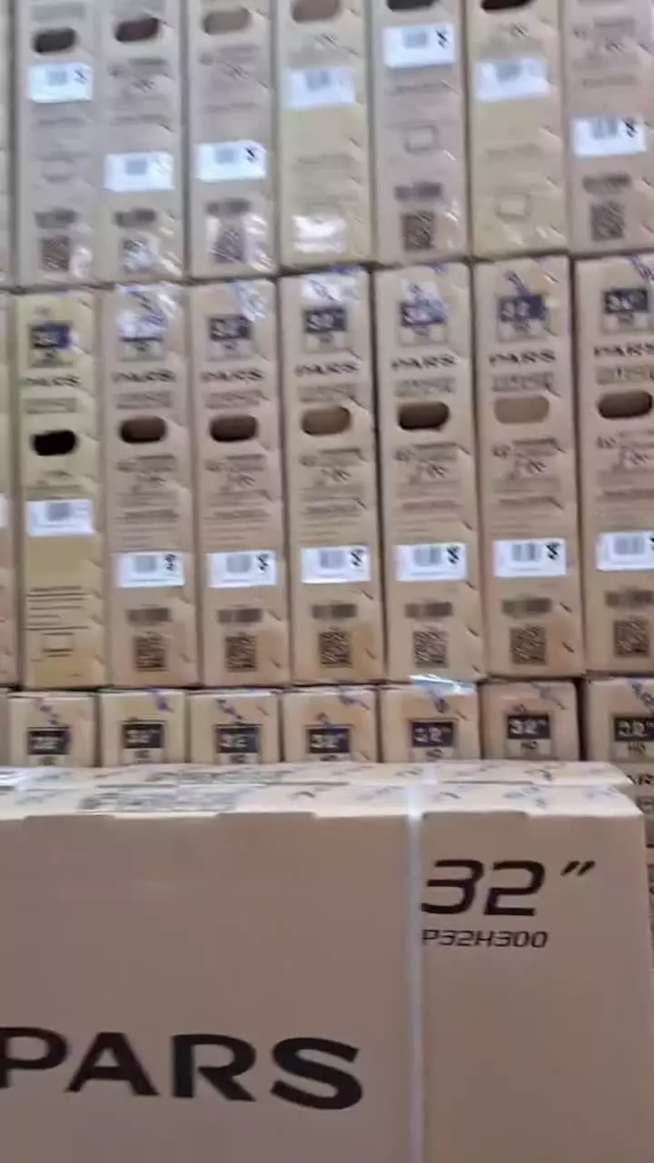 تلویزیون های پارس  در تعداد زیاد