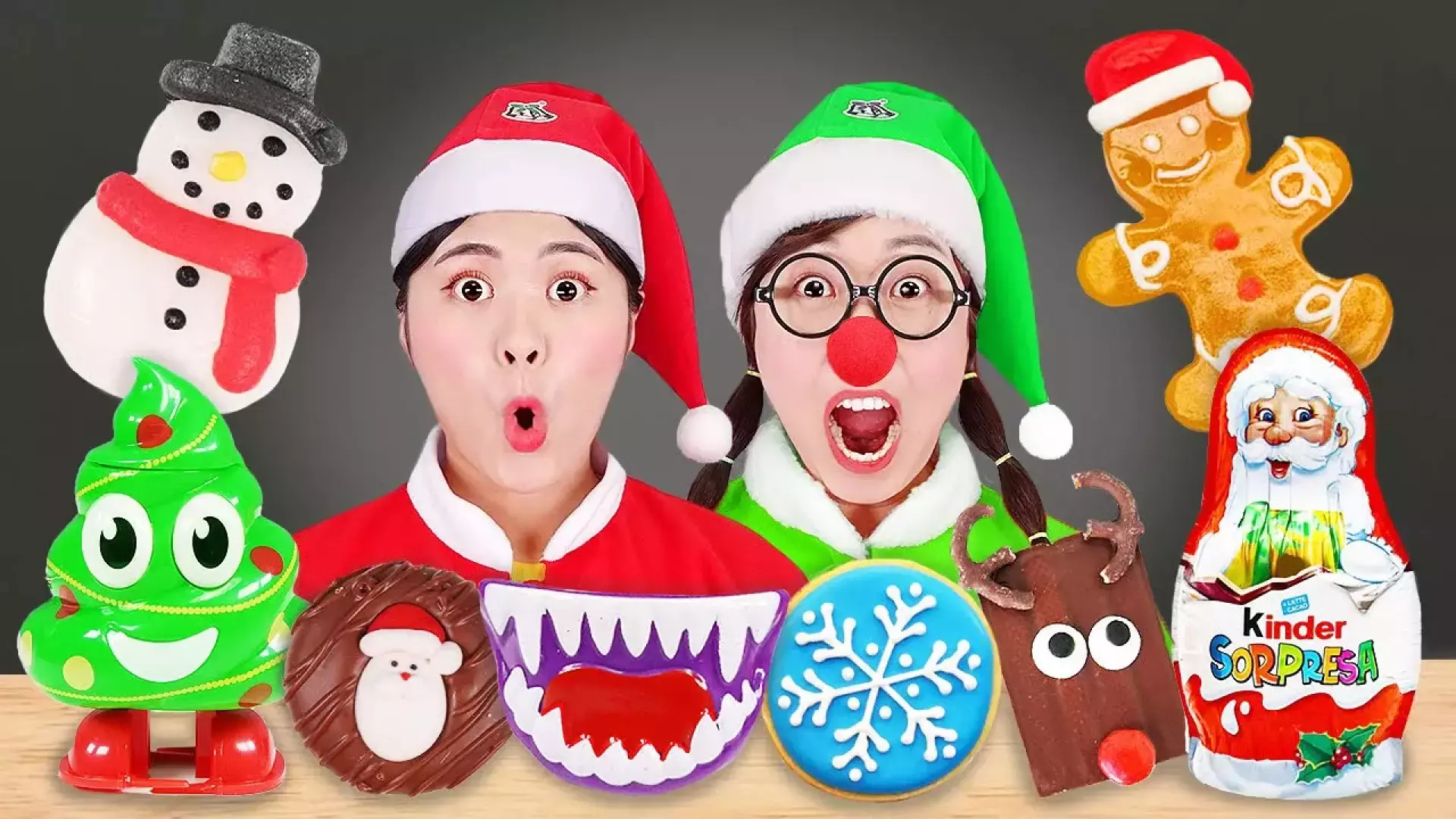 چالش موکبانگ کریسمس: بی‌نظیرترین خوراکی‌ها را امتحان کنید!