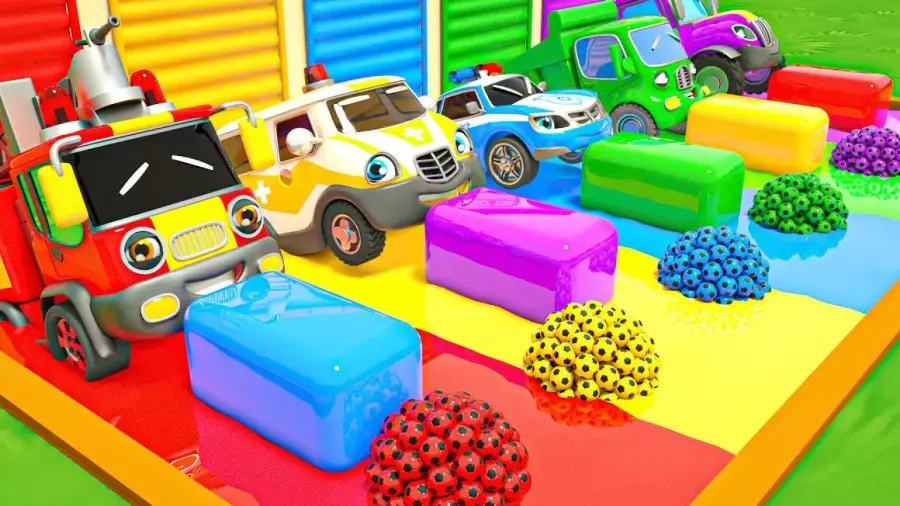 ماشین کوچولوها _ ماشین اسباب بازی _ ماشین بازی کودکانه _ کارتون جدید