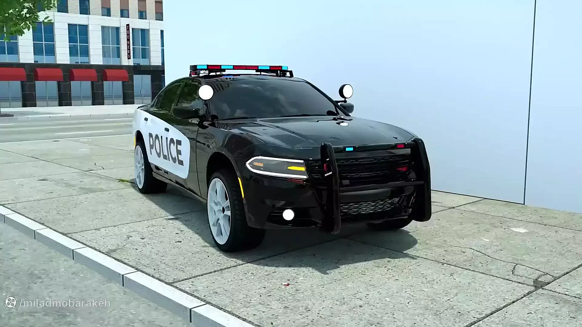 ماشین پلیس / کارتون ماشین پلیس / سرگرمی کودک / ماشین بازی / جدید