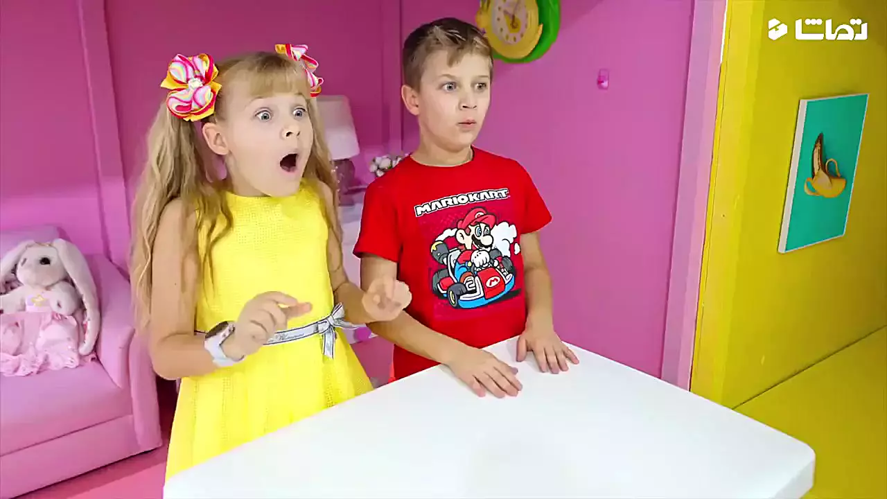 کارتون دیانا و روما جدید طولانی : ماجراجویی در خانه بازی و چالش متضادها