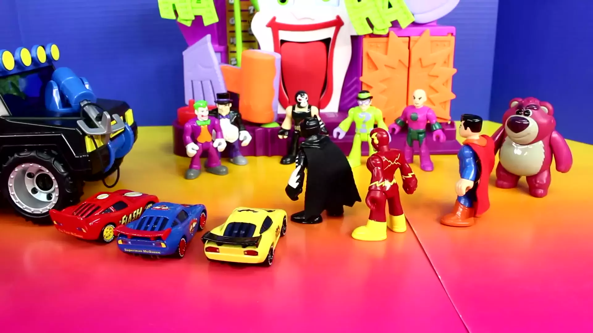 کارتون ماشین بازی : ماشین اسباب بازی کودکانه جدید و طولانی!