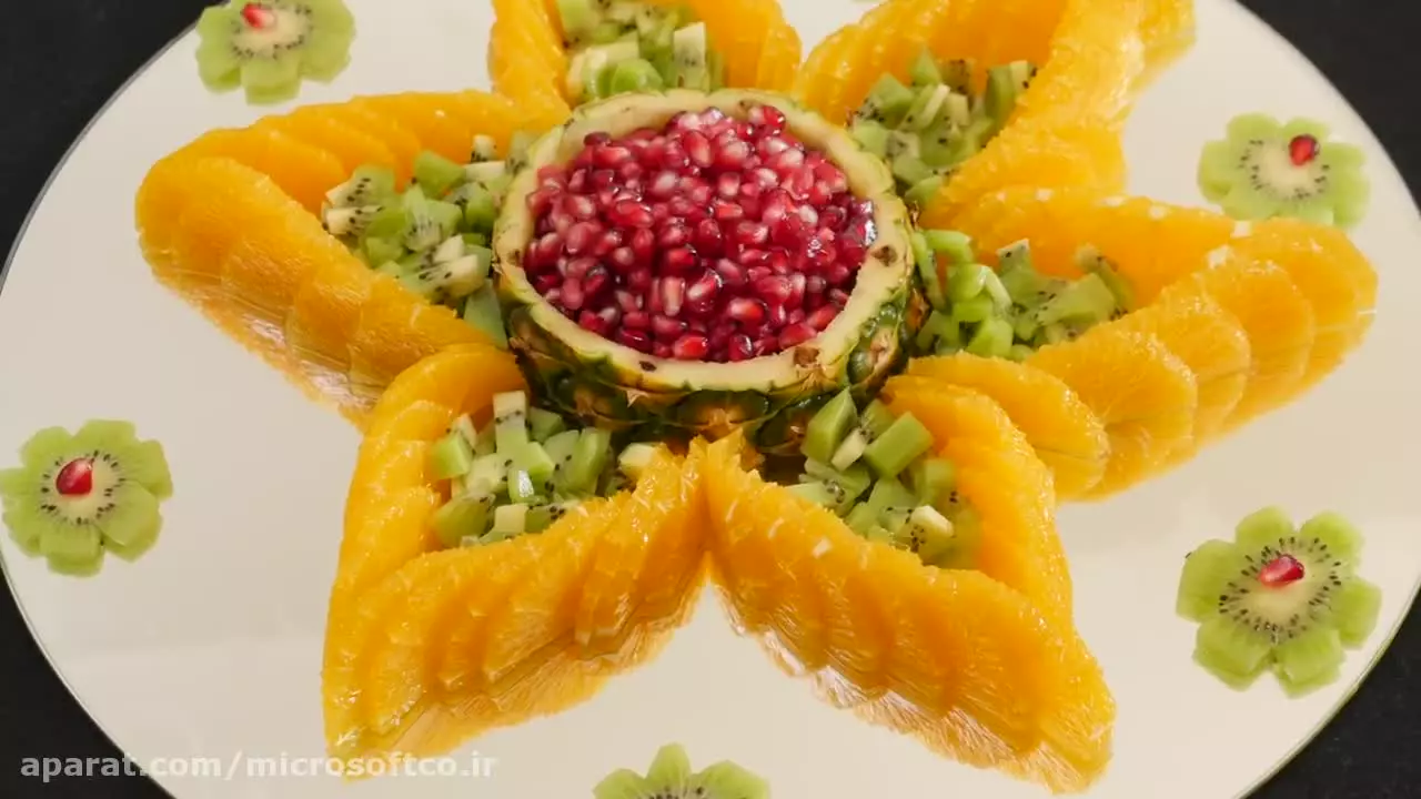 آموزش میوه آرایی شب یلدا: تزیینات شگفت‌انگیز برای مهمانی شما