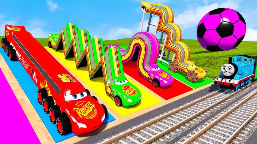 فیلم ماشین بازی کودکانه ،برنامه کودک نوجوان ،کارتون مسابقه ماشین بازی جدید ،