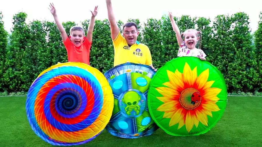 ماجراهای دیانا و روما جدید: بازی‌های هیجان‌انگیز در پارک شهری!