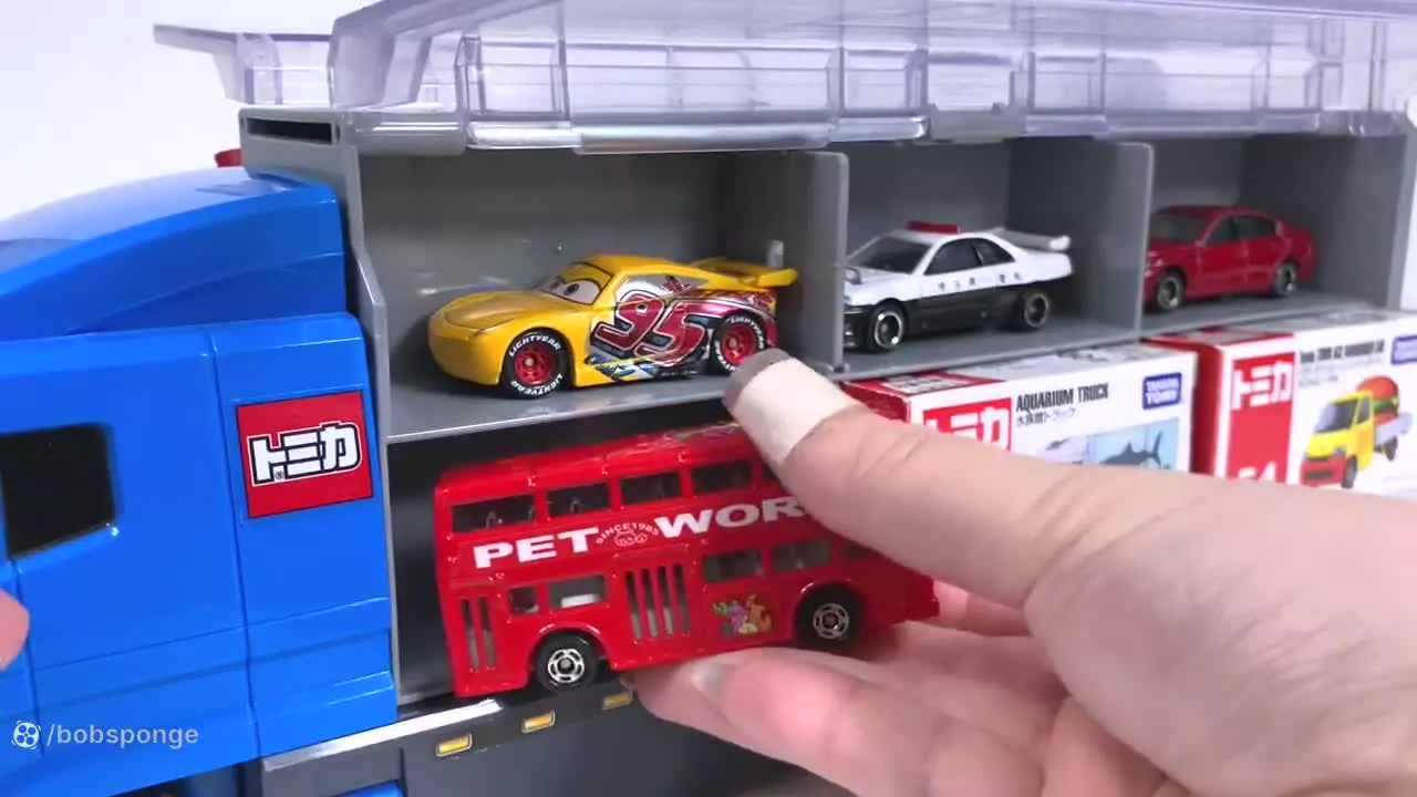 ماشین کوچولوها _ ماشین اسباب بازی _ ماشین بازی کودکانه _ کارتون جدید