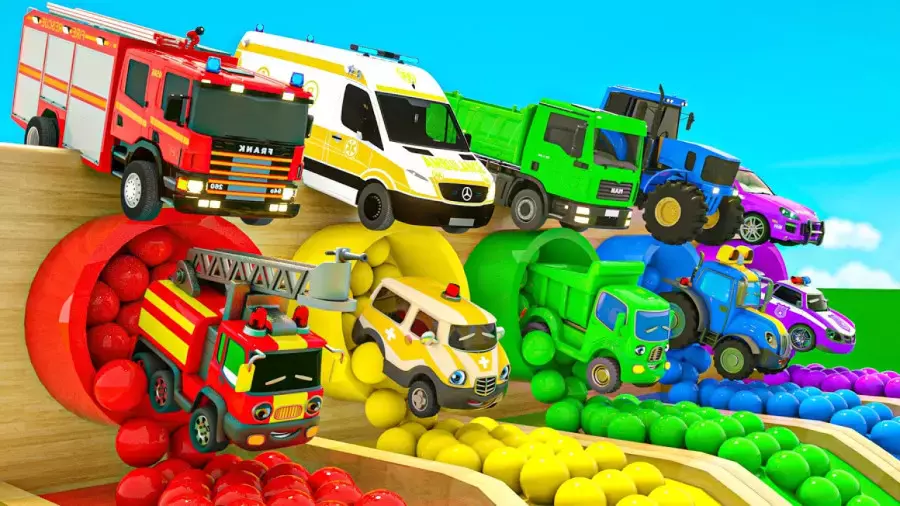 ماشین کوچولوها _ ماشین اسباب بازی _ ماشین بازی کودکانه _ کارتون جدید