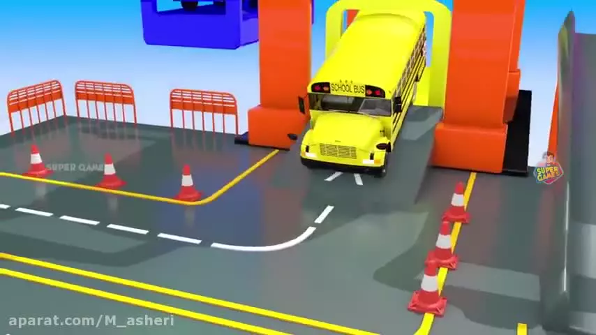 ماشین بازی کودک.کارتون جدید ماشین بازی.ماشین بازی کودکانه