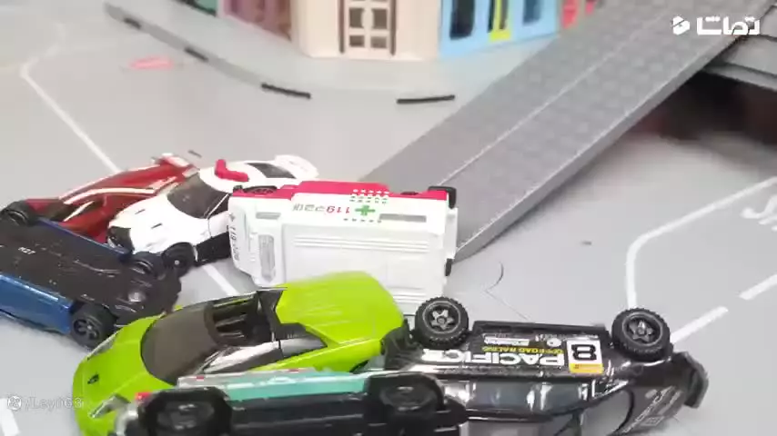 جمع کردن ماشین های تصادفی : فیلم ماشین بازی کودکانه پسرانه جدید