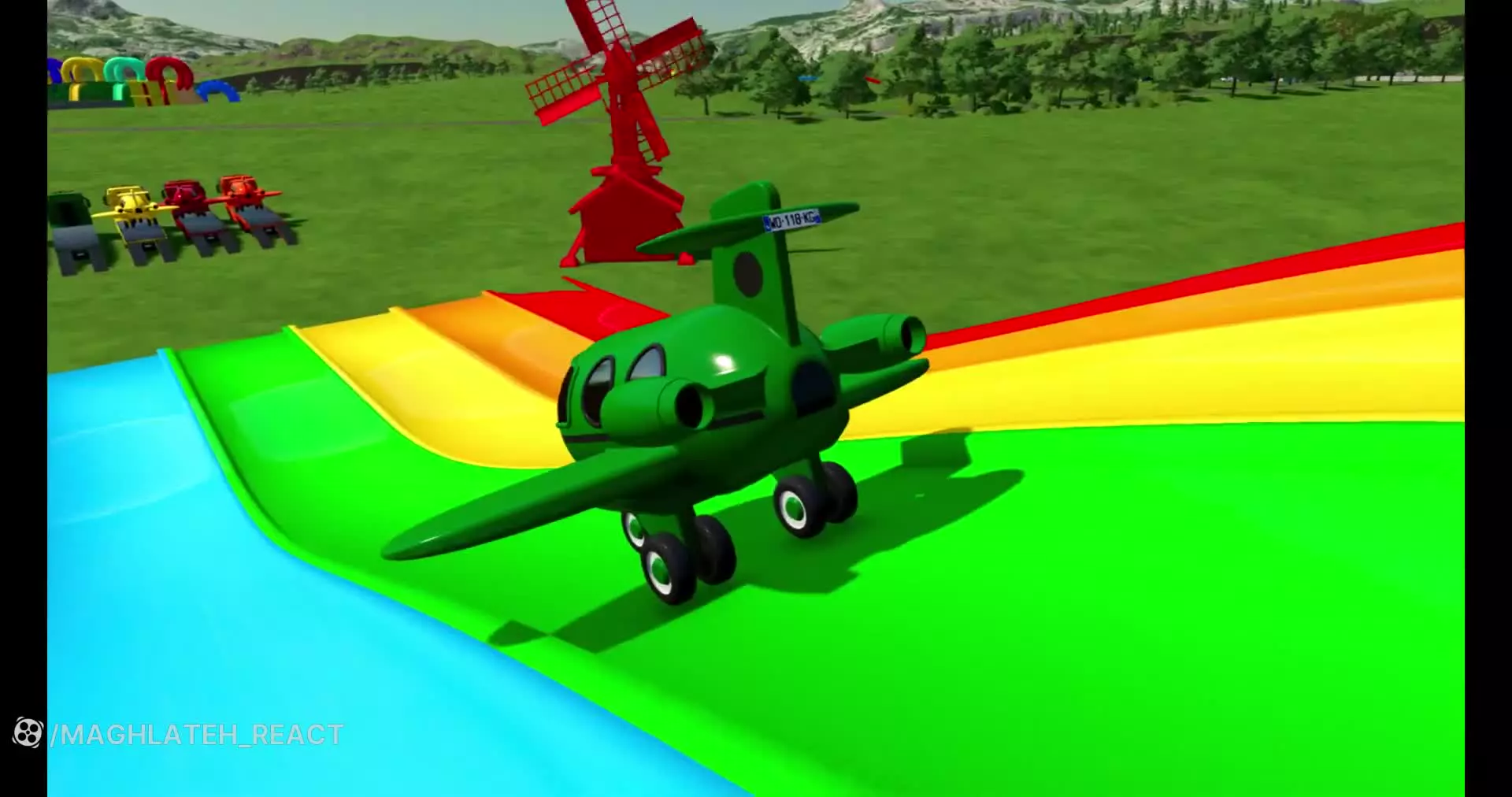 کارتون کودک جدید ، ماشین بازی رنگارنگ ، دانلود ماشین بازی ، بازی ماشین کودک