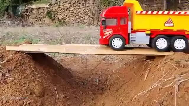 فیلم ماشین بازی کودکانه پسرانه جدید ساخت پل لگویی با ماشین های سنگین و بزرگ
