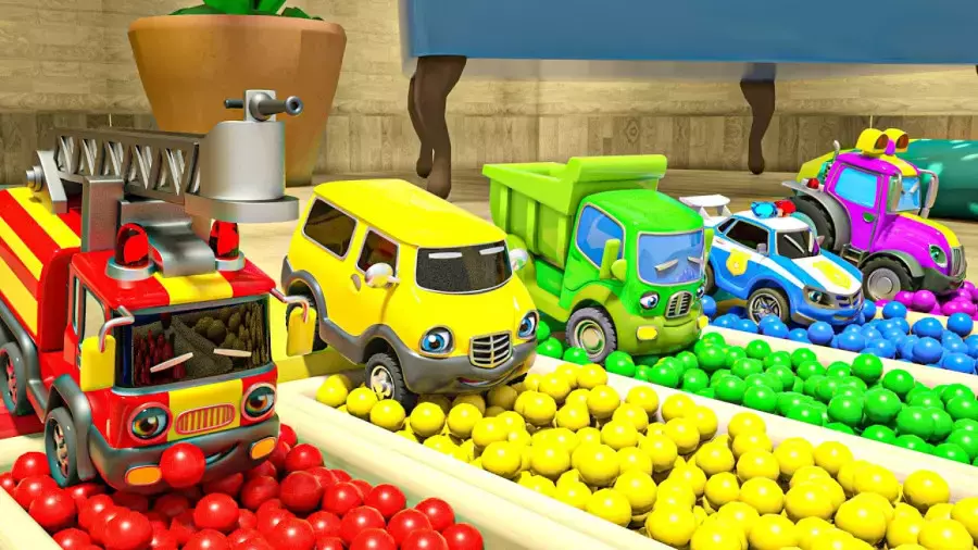 ماشین کوچولوها _ ماشین اسباب بازی _ ماشین بازی کودکانه _ کارتون جدید