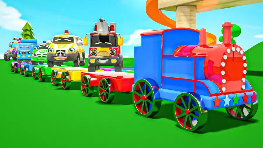 ماشین کوچولوها _ ماشین اسباب بازی _ ماشین بازی کودکانه _ کارتون جدید