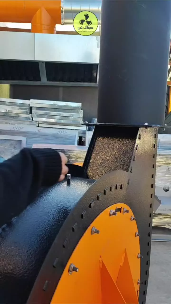 تهویه مطبوع با فن سانتریفیوژ{هلدینگ کولاک فن}در استهبان09124598284