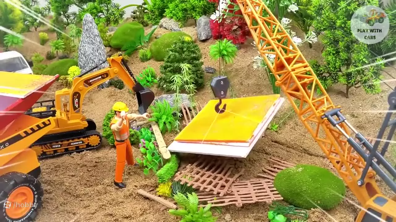 ماشین بازی طولانی - اسباب بازی ماشین ها - سرگرمی کودک - کارتون ماشین بازی جدید