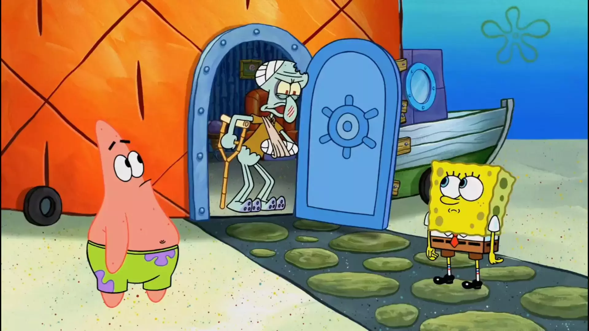 کارتون باب اسفنجی دوبله فارسی : باب اسفنجی کودکانه : پاتریک و اختاپوس