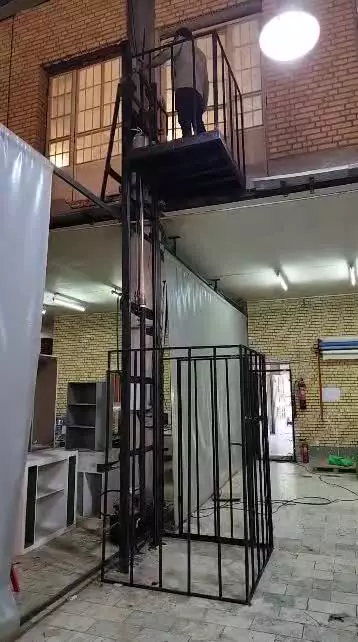 تولید بالابر هیدرولیکی فروشگاهی