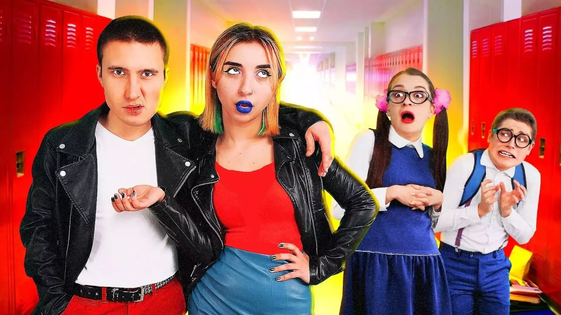 چالش فوق‌العاده خنده دار مدرسه - دانش آموز خوب درمقابل دانش آموز بد - چالش باحال