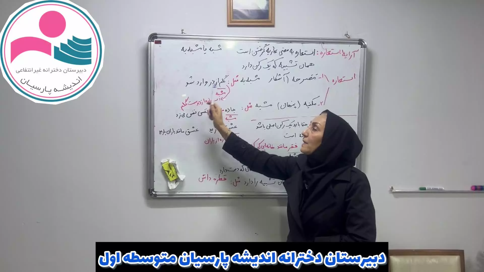 استعاره در ادبیات فارسی چیست؟