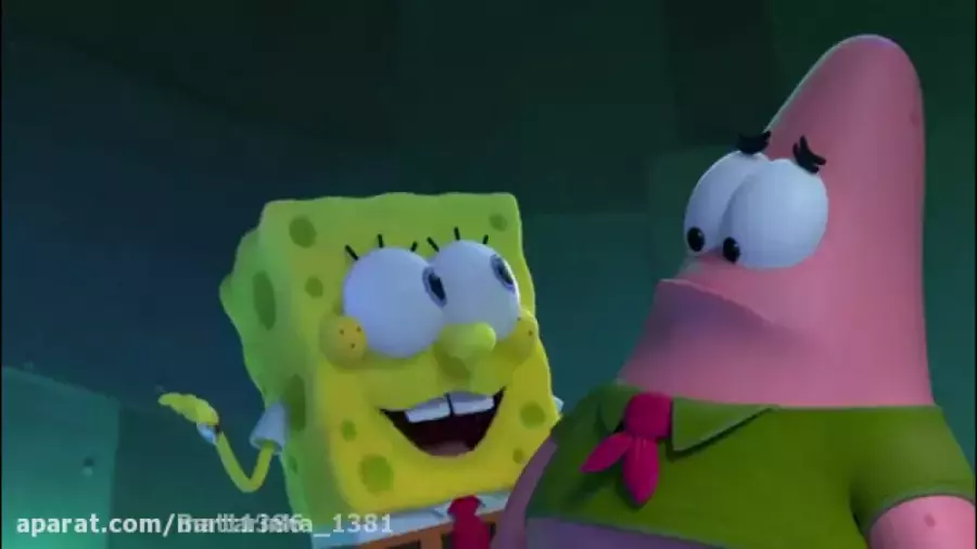 کارتون باب اسفنجی خنده دار - انیمیشن باب اسفنجی - قسمت12 حمله شبانه به خوراکی ها