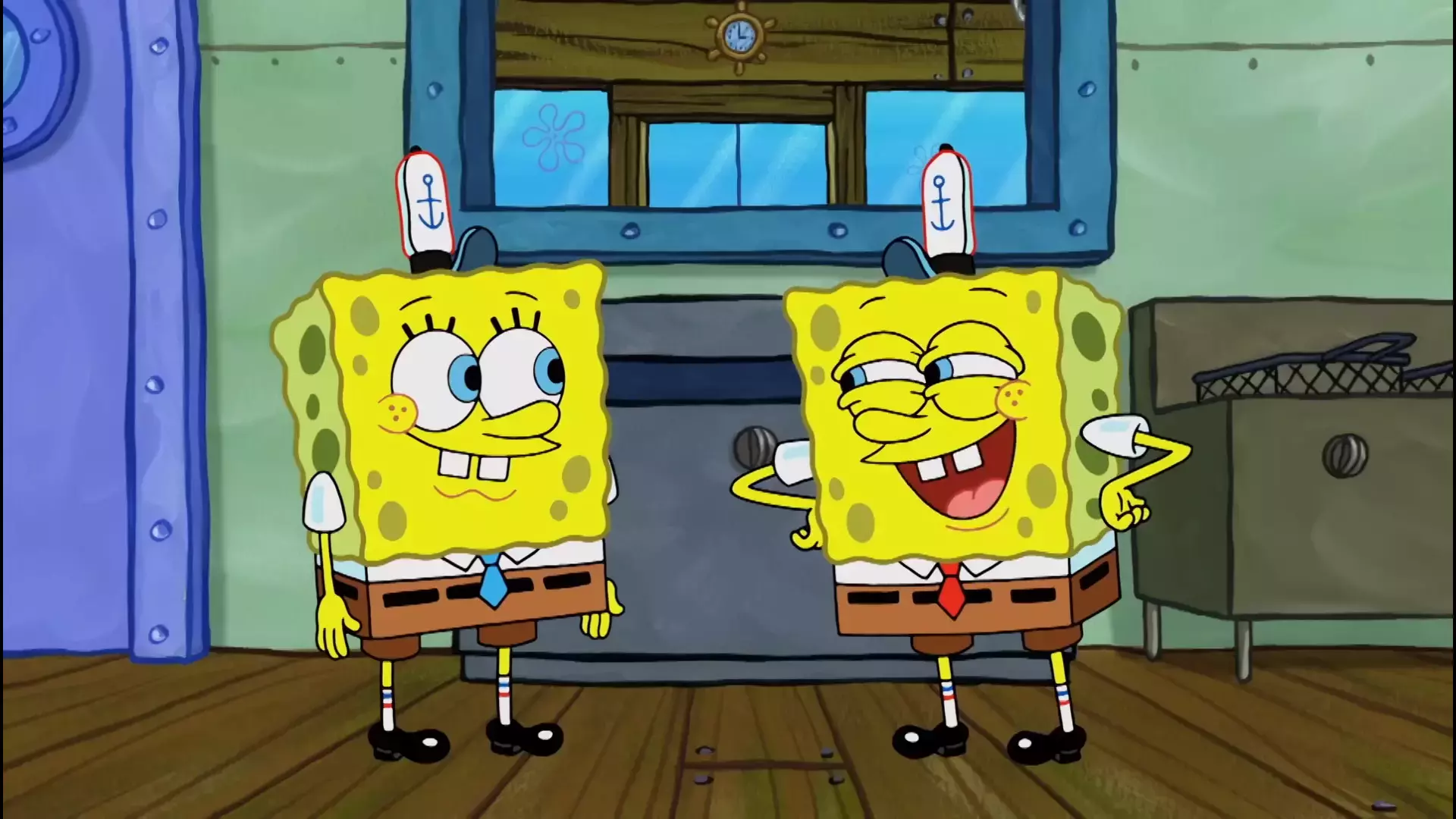 کارتون باب اسفنجی خنده دار - باب اسفنجی و پاتریک - باب اسفنجی دو قلو